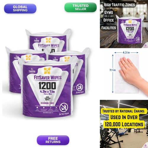 Tazza wet wipes 1200 count - tazza,