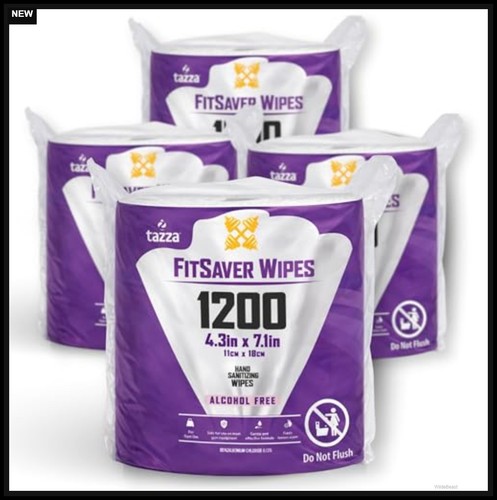 Wet wipes 4800 - wipes, count