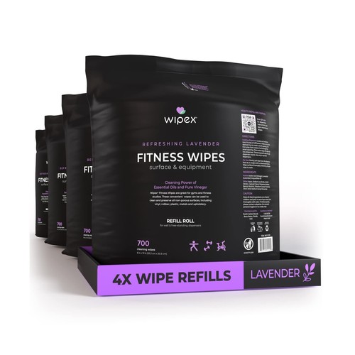 Wipex gym wipes for equipment - gym,