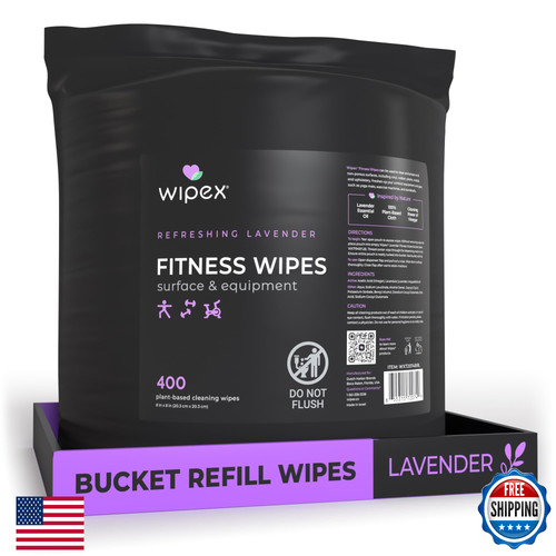 Wipex gym wipes - wipes, bucket