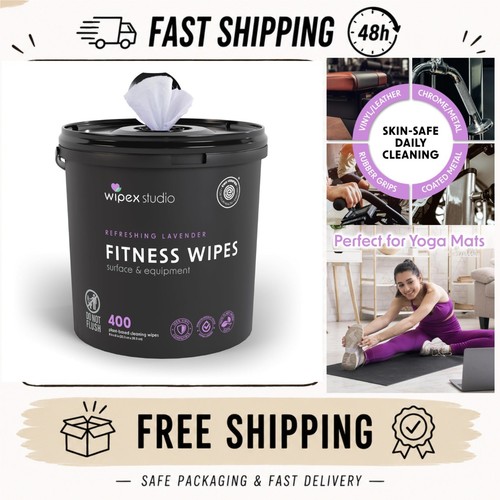 Wipex gym wipes 400 count - wipex,
