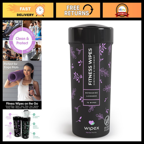 Natural lavender gym mat - natural,