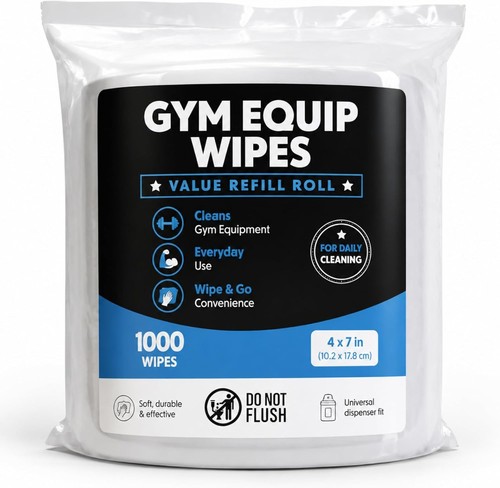 Gym equipment wipes 1000 - gym,
